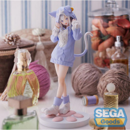 Re:zero - Starting Life In Another World Luminasta Pvc Statue Emilia Mofumofu Pack