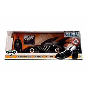 Batman Forever Diecast Modell 1/24 1995 Batmobile Mit Figur