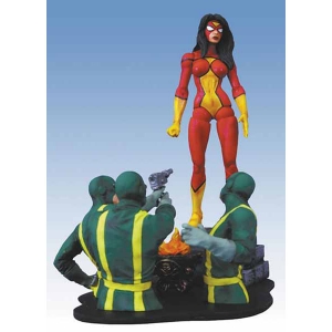 Marvel Select Action Figur - Spider-woman (mit Langen Haaren) Actionfigur