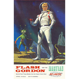 Flash Gordon And The Martian 1/8 Plastic Model Kit