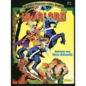 Die Groen Phantastic-comics 034 - Warlord: Befreier Von Neu-atlantis
