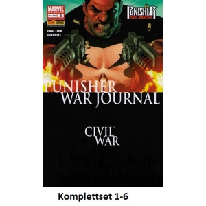 Punisher War Journal Komplettset 1-6